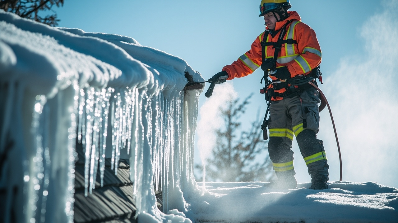 Emergency Ice Dam Removal Services in Charlotte – 24/7 Response to Stop Water Damage Fast