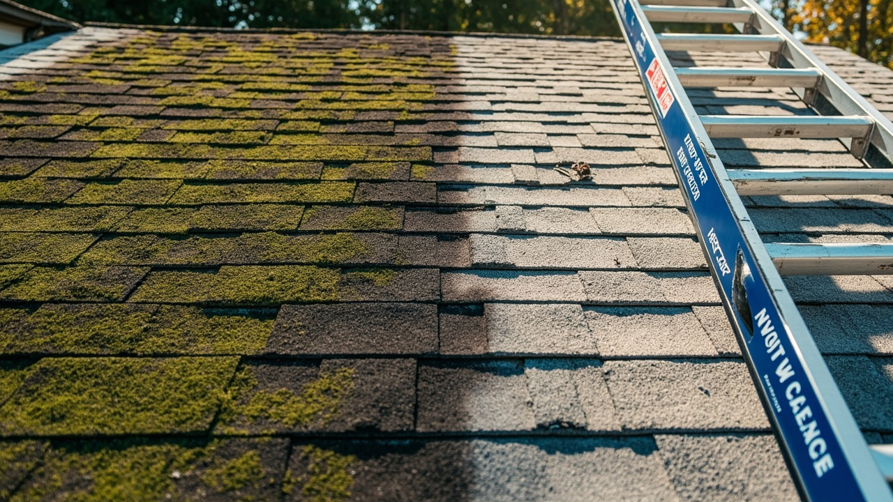 How Professional Roof Fungus Cleaning Works