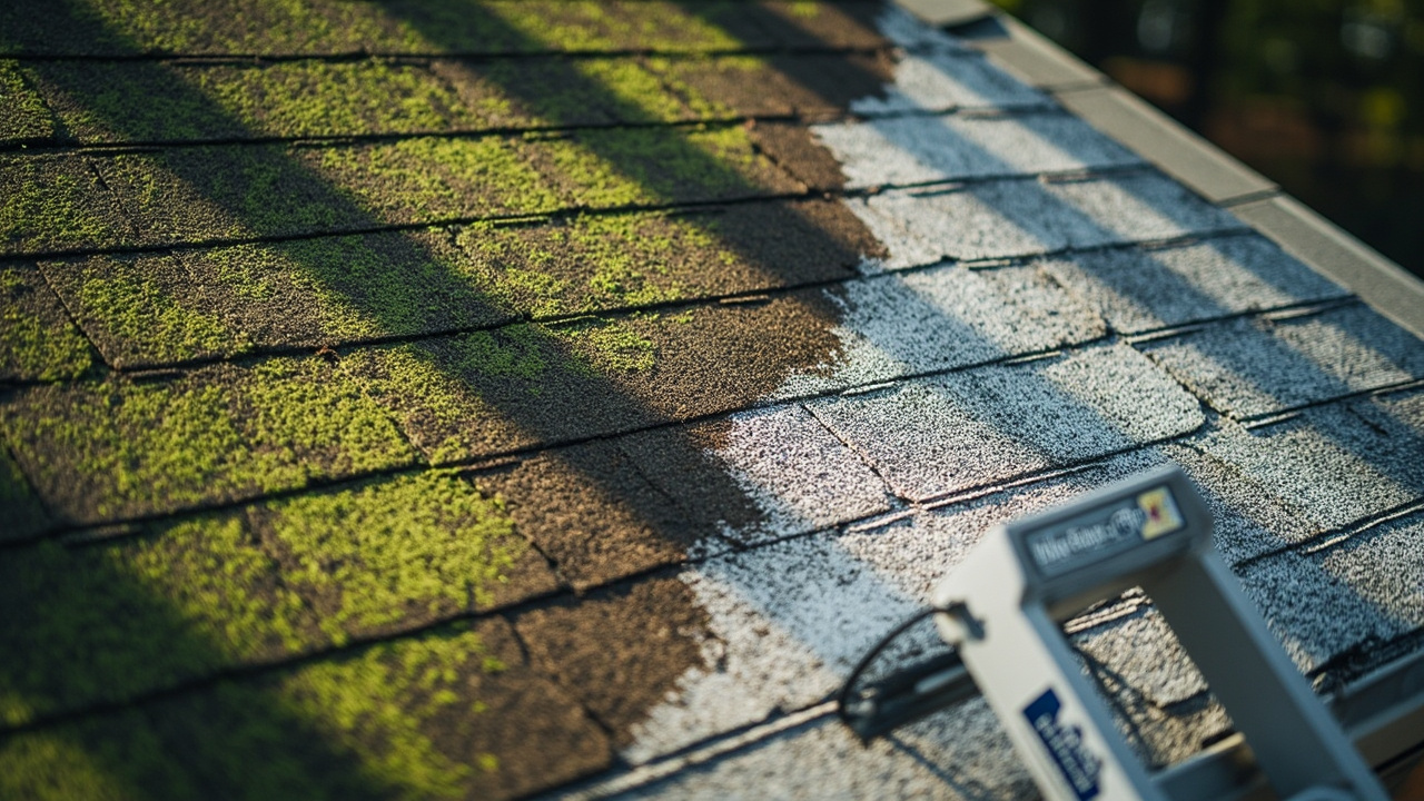 Why Charlotte Roofs Turn Black and Green
