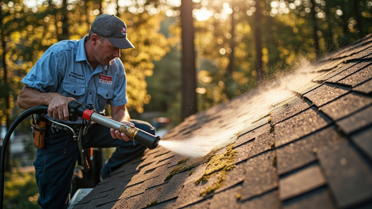Our Professional Roof Cleaning and Maintenance Approach
