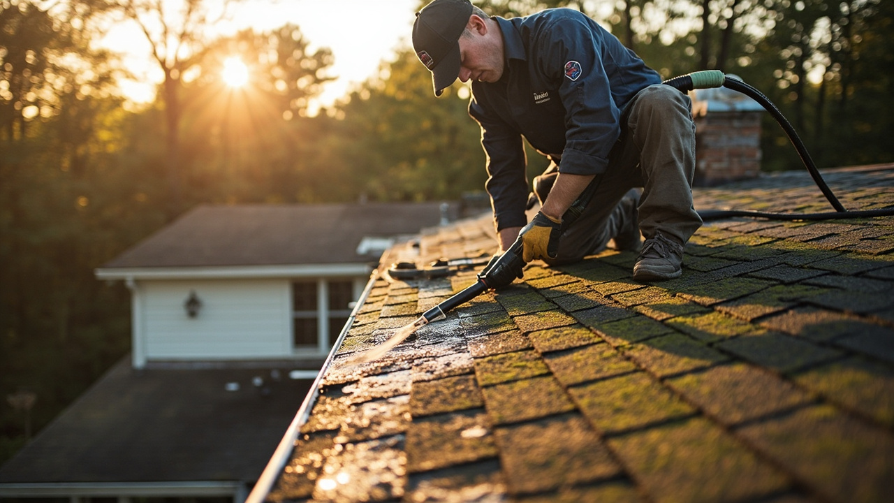 Roof Cleaning & Maintenance in Charlotte – Protect Your Investment with Expert Soft Wash and Preventative Care