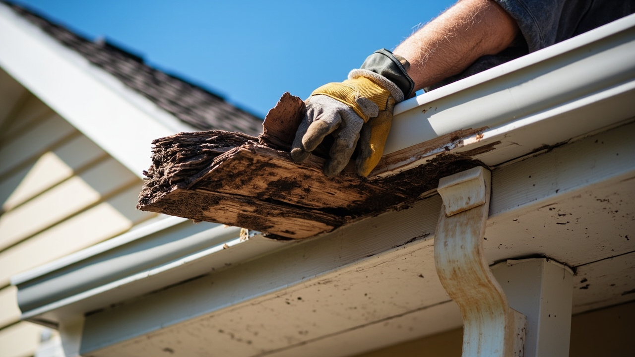 How We Fix Fascia Board Rot the Right Way