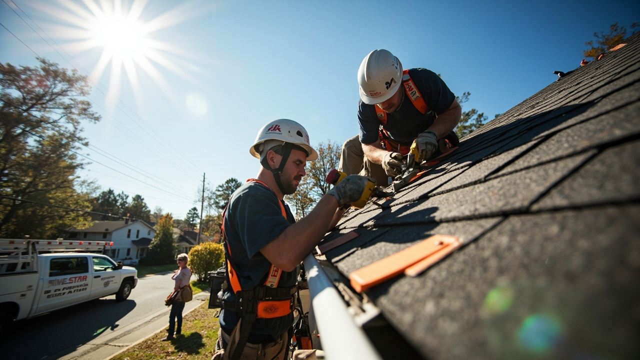 Wind Damage Roof Repair in Charlotte – Emergency Response in Under 2 Hours
