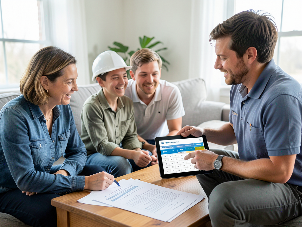 Affordable roofing payment plans for families in m