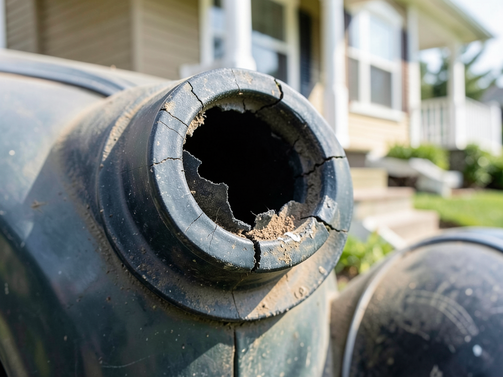 Fixing Leaky Plumbing Vent Boots on Older Wesley Heights Homes