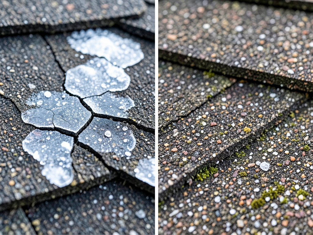 How to Tell the Difference Between Normal Roof Aging and Actual Hail Damage