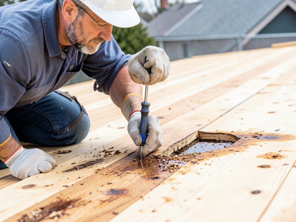 The hidden signs your roof decking is rotting even