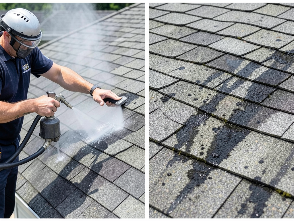 Why those black streaks on your roof are more than